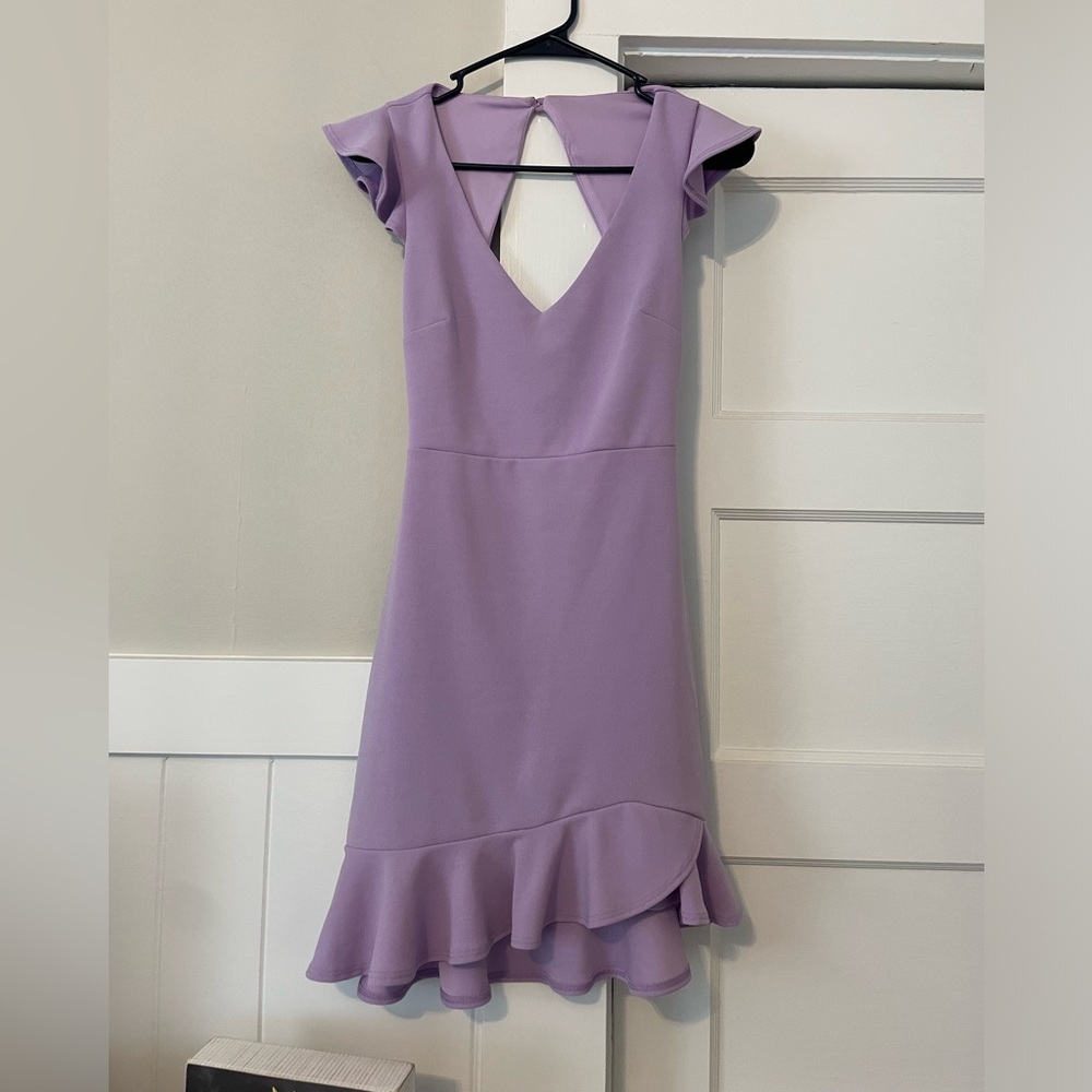 Elegant Purple Dress